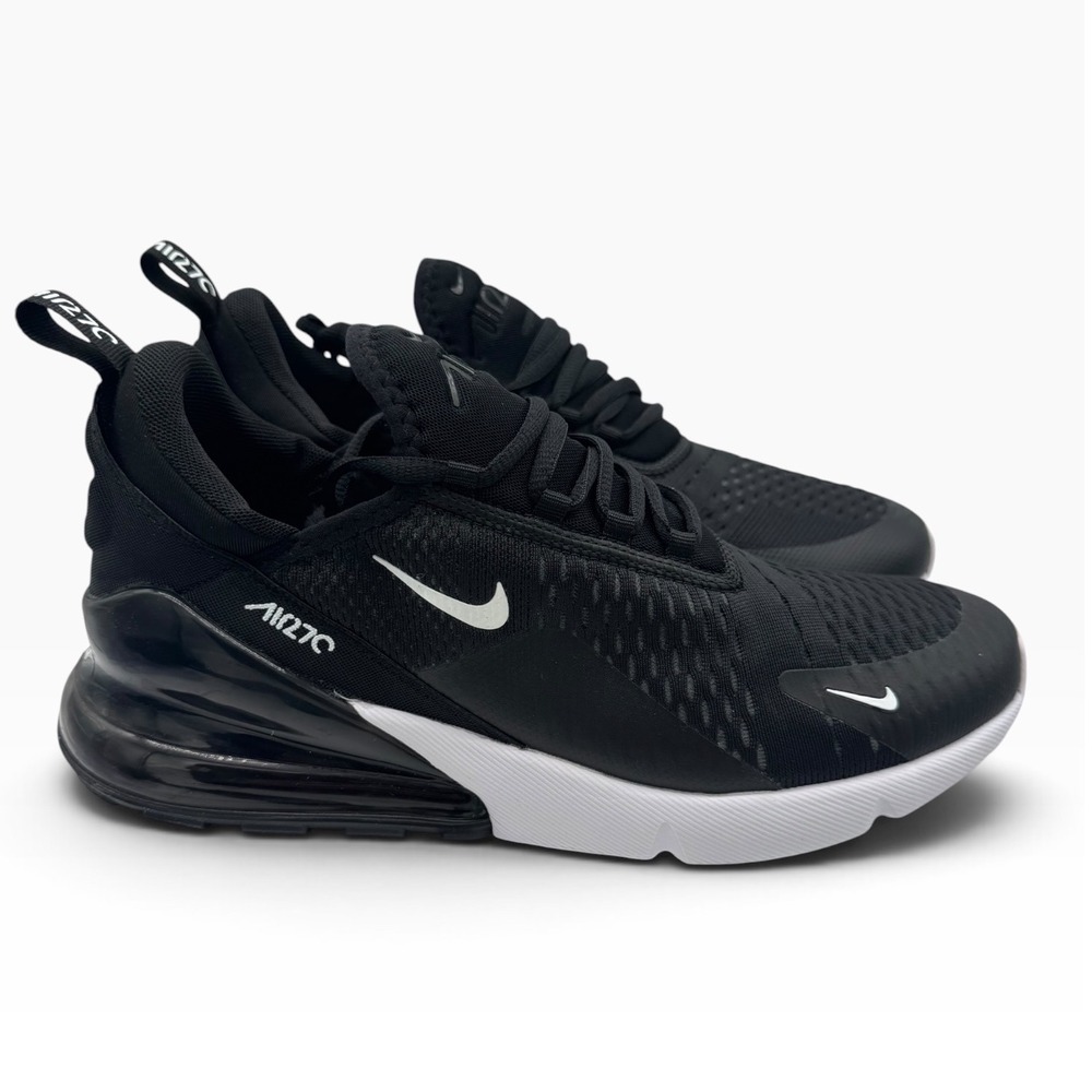 Nike Air Max 270 Black Anthracite White AH6789-001 Mens Size 11 Sneakers